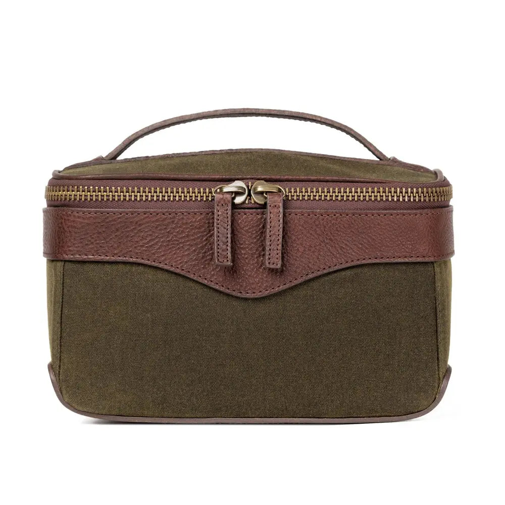 White Wing Waxed Canvas Hunting Shell Bag Mission Mercantile Leather Goods