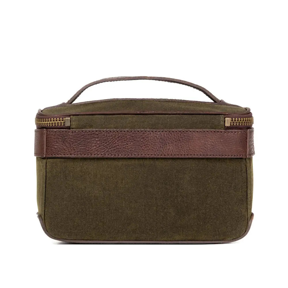White Wing Waxed Canvas Hunting Shell Bag Mission Mercantile Leather Goods