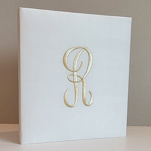 Baby Memory Book - White Silk (w/o Bow) by AP Creations in Tuscaloosa, paper gift detail photo 6