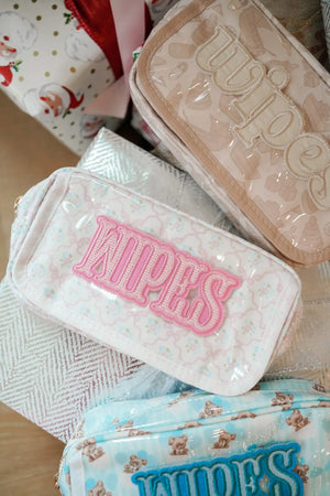 Wipes Pouch - Clear Coat Bag by KenzKustomz, handmade leather goods detail photo 10