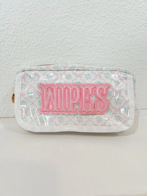 Wipes Pouch - Clear Coat Bag by KenzKustomz, handmade leather goods detail photo 18