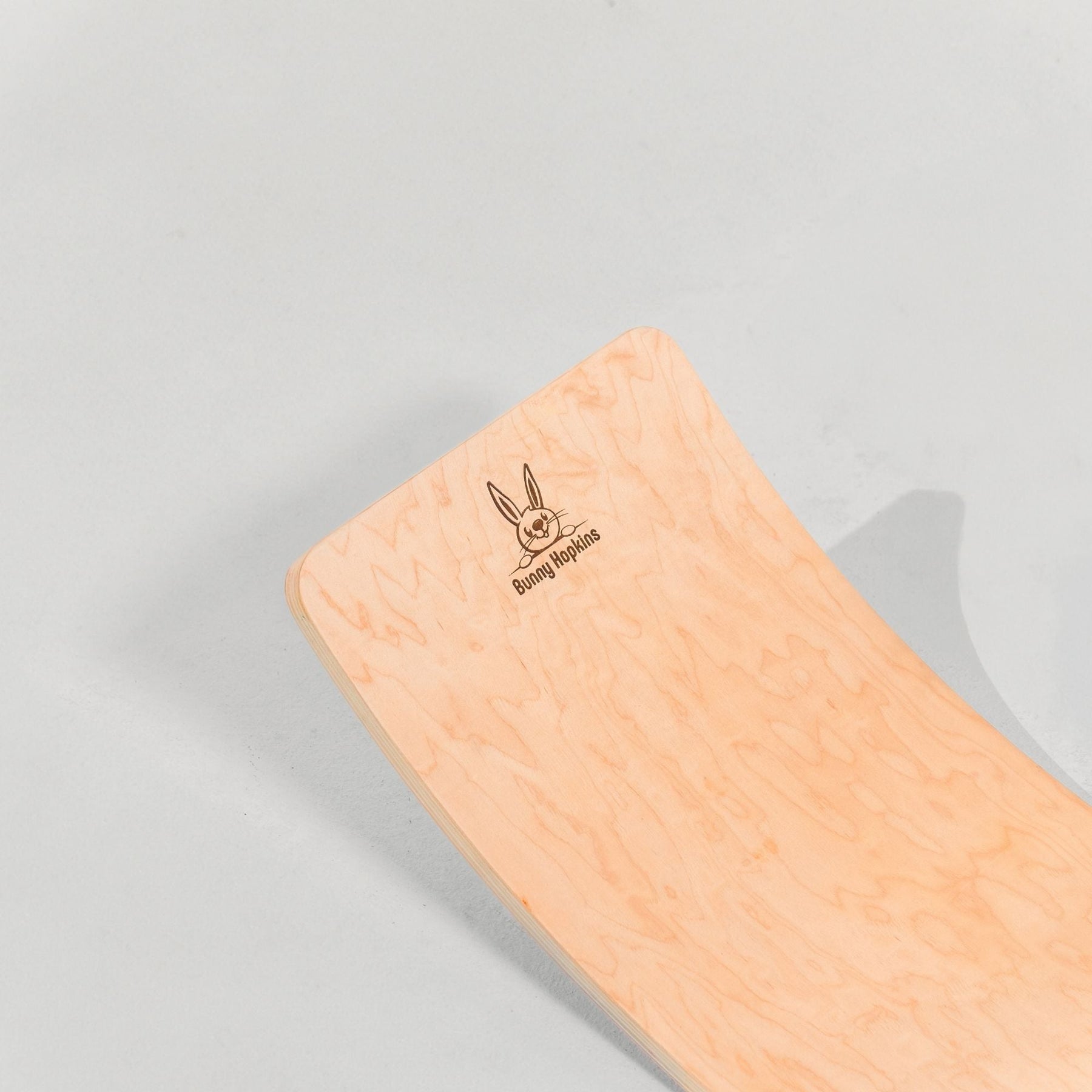 Wobble Board by Bunny Hopkins, handcrafted wooden activity toy product and lifestyle photo 24