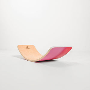 Wobble Board by Bunny Hopkins, handcrafted wooden activity toy product and lifestyle photo 37