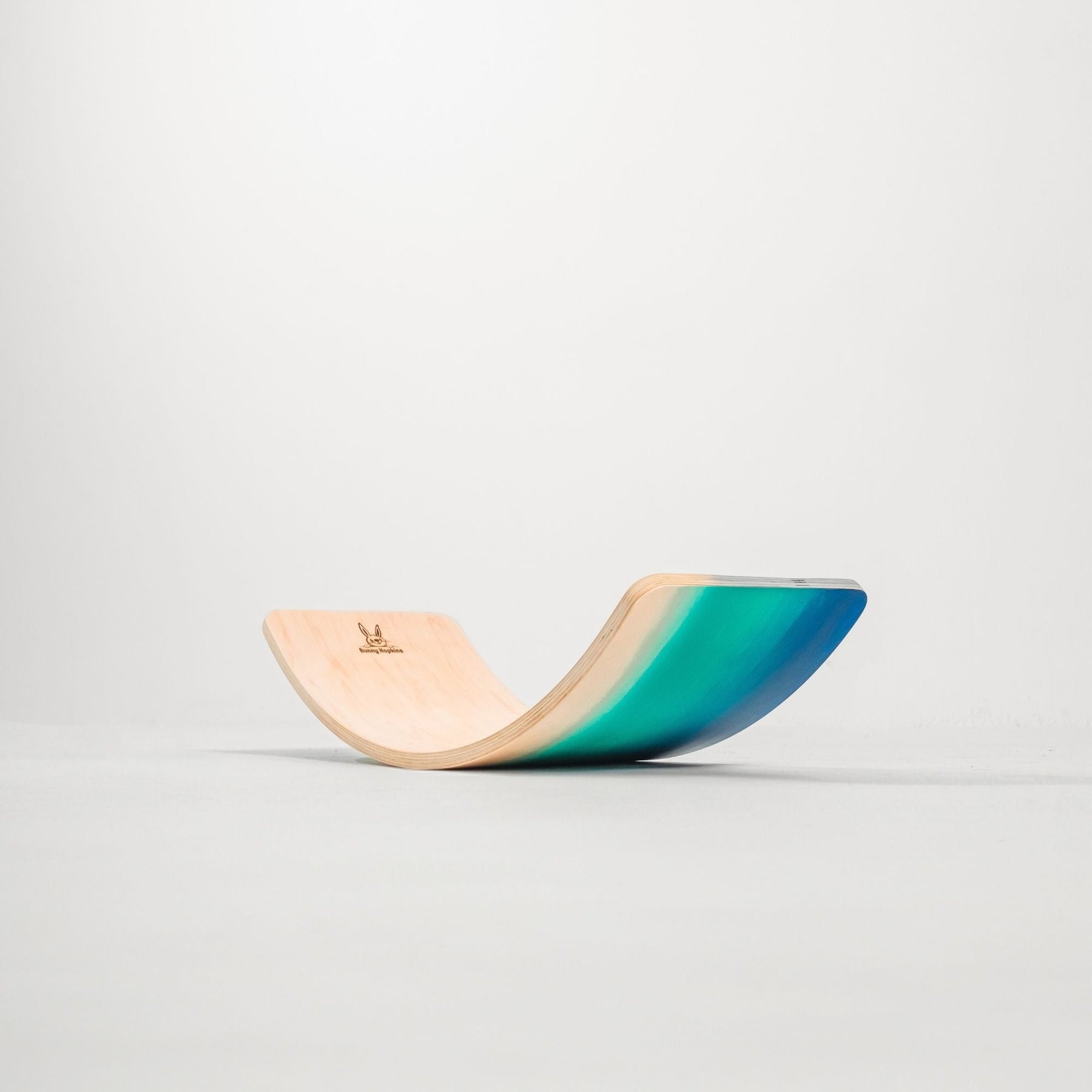 Wobble Board by Bunny Hopkins, handcrafted wooden activity toy product and lifestyle photo 31