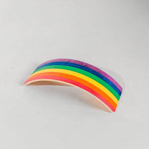 Wobble Board by Bunny Hopkins, handcrafted wooden activity toy product and lifestyle photo 26
