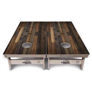 Wood Panels Cornhole Boards - Professional Tournament Series by Cornhole Solutions, custom cornhole board detail photo 2
