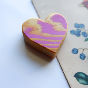Wooden Heart Magnets by Dennehey Design Co., Southern home decor detail photo 5