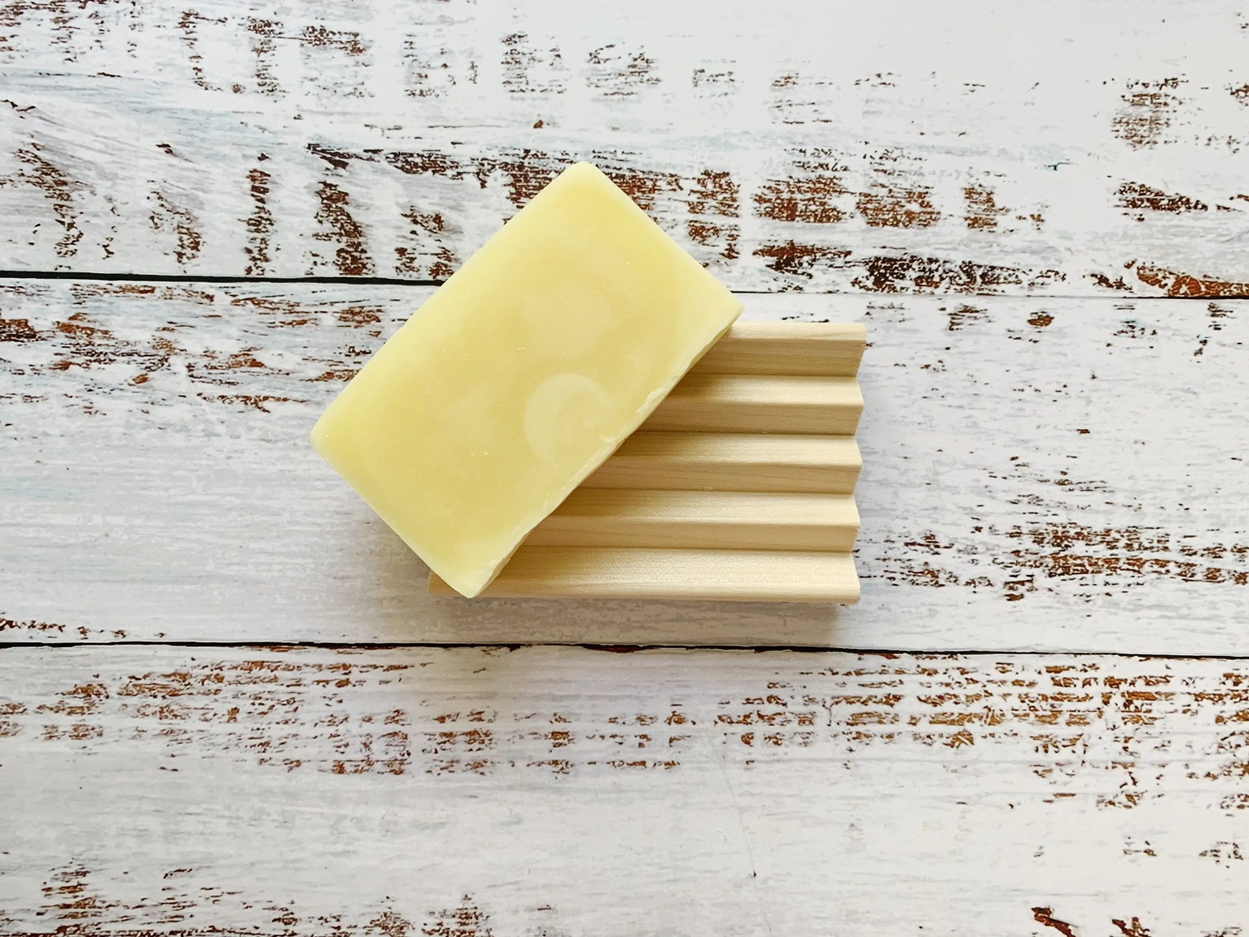 Wooden Soap Dish, set of two by Dot and Army, natural skincare main product photo