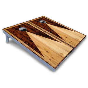 Wooden Triangle Cornhole Boards - All Weather Series by Cornhole Solutions, custom cornhole board detail photo 5