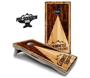 Wooden Triangle Cornhole Boards - Pro Solution Elite Series by Cornhole Solutions, custom cornhole board detail photo 7