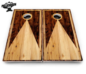 Wooden Triangle Cornhole Boards - Pro Solution Elite Series by Cornhole Solutions, custom cornhole board detail photo 10
