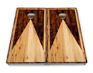 Wooden Triangle Cornhole Boards - Professional Tournament Series by Cornhole Solutions, custom cornhole board detail photo 6