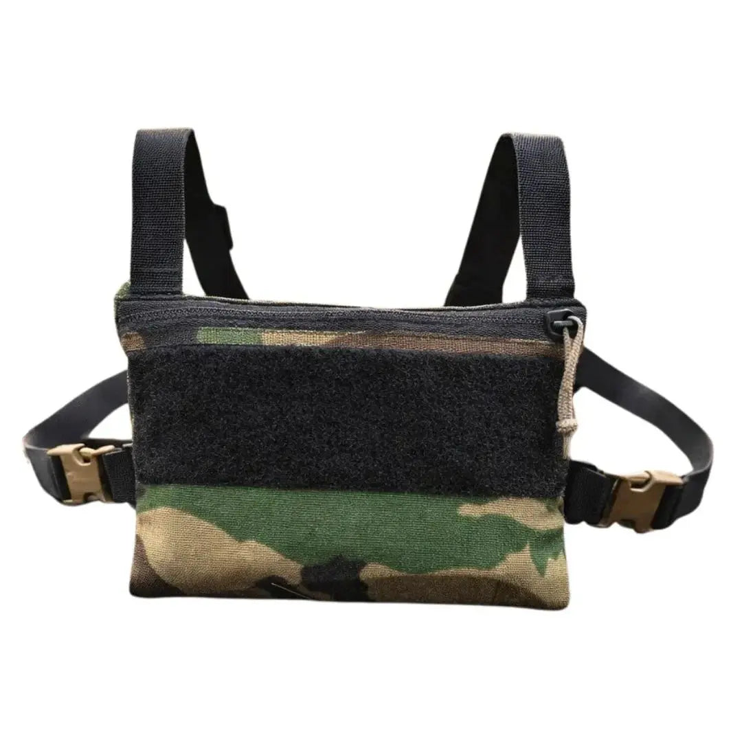 Woodland Minimalist Chest Rig Recycled Firefighter