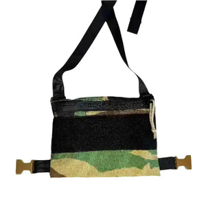 Woodland Minimalist Chest Rig by Recycled Firefighter, hunting & shooting protective gear detail photo 5