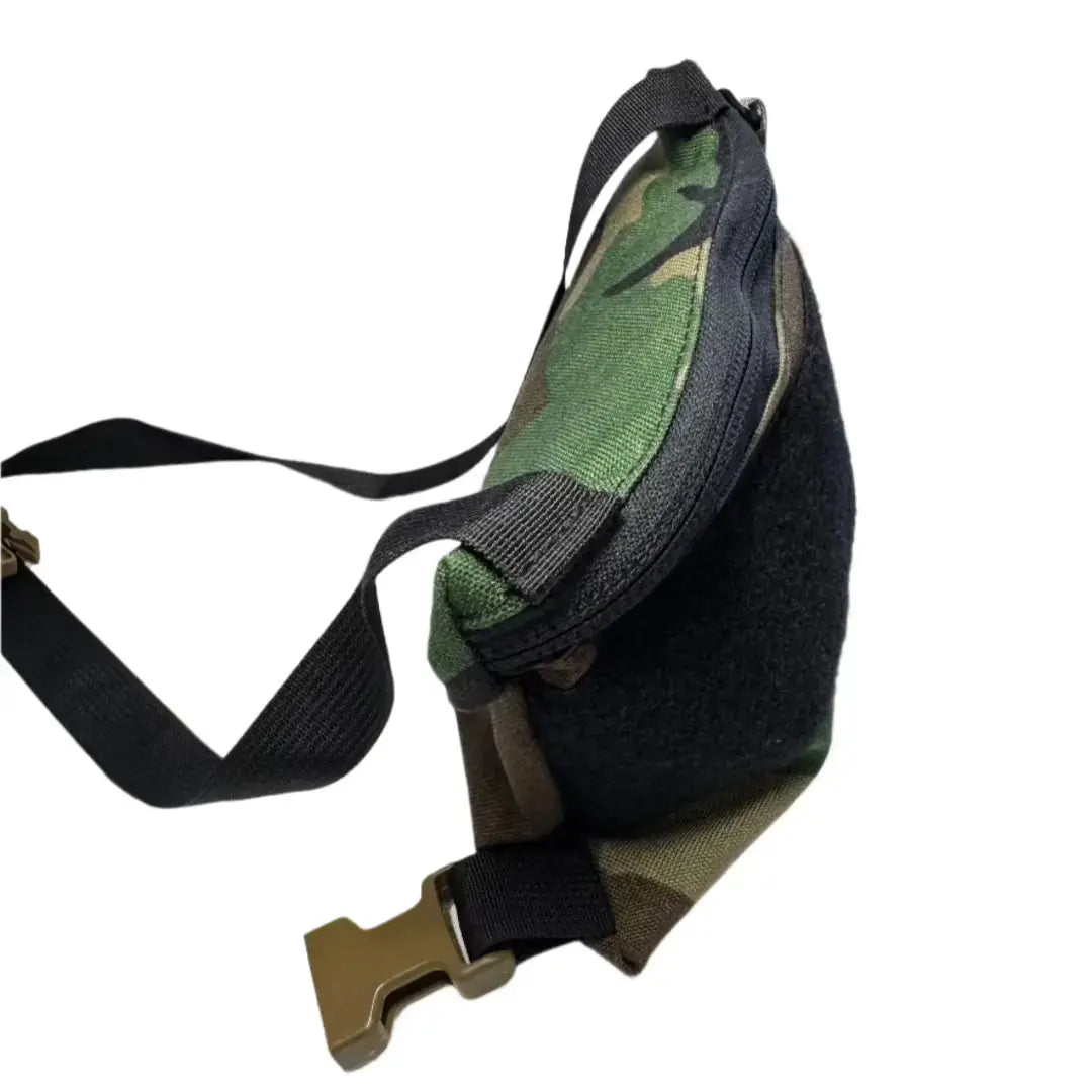 Woodland Minimalist Chest Rig by Recycled Firefighter, hunting & shooting protective gear detail photo 7