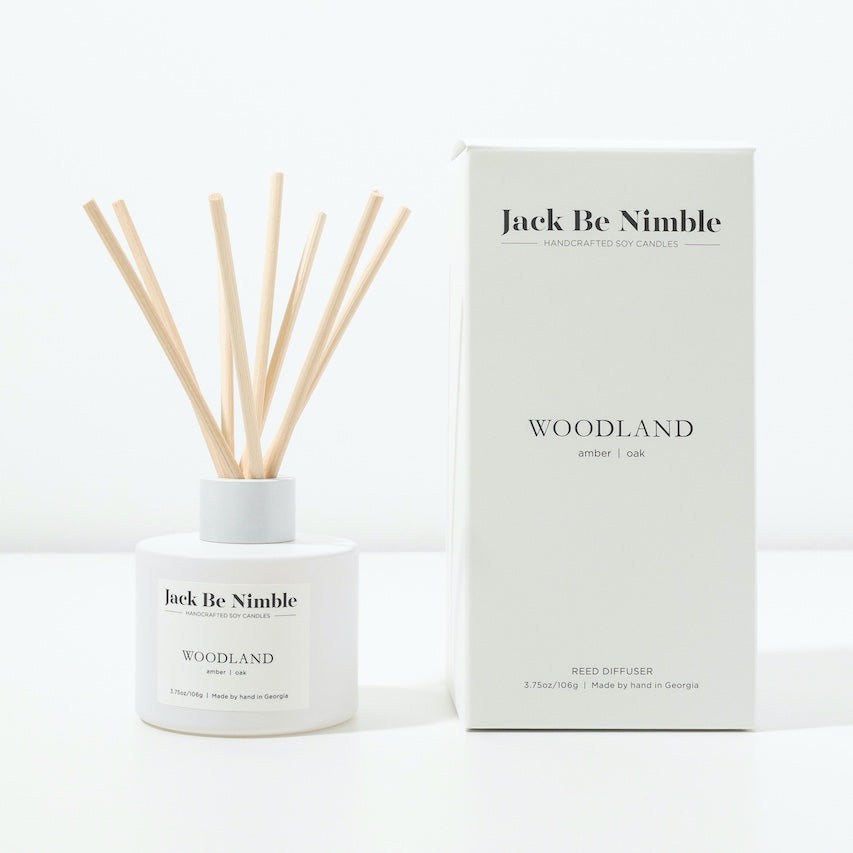 Woodland Reed Diffuser by Jack Be Nimble Candles image 1