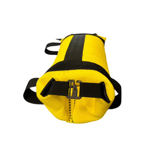 Workout Battle Bag - Spark by Recycled Firefighter, handmade leather goods detail photo 4