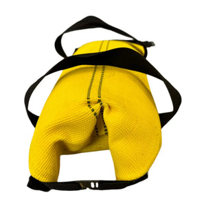 Workout Battle Bag - Spark by Recycled Firefighter, handmade leather goods detail photo 5
