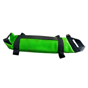 Workout Battle Bag - Spark by Recycled Firefighter, handmade leather goods detail photo 9