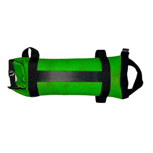 Workout Battle Bag - Spark by Recycled Firefighter, handmade leather goods detail photo 11
