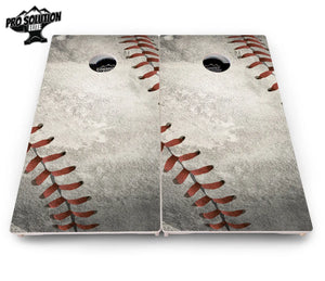 Worn Baseball & Glove Cornhole Boards - Pro Solution Elite Series Cornhole Solutions
