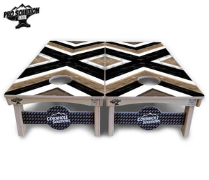 X Pattern Cornhole Boards - Pro Solution Elite Series Cornhole Solutions