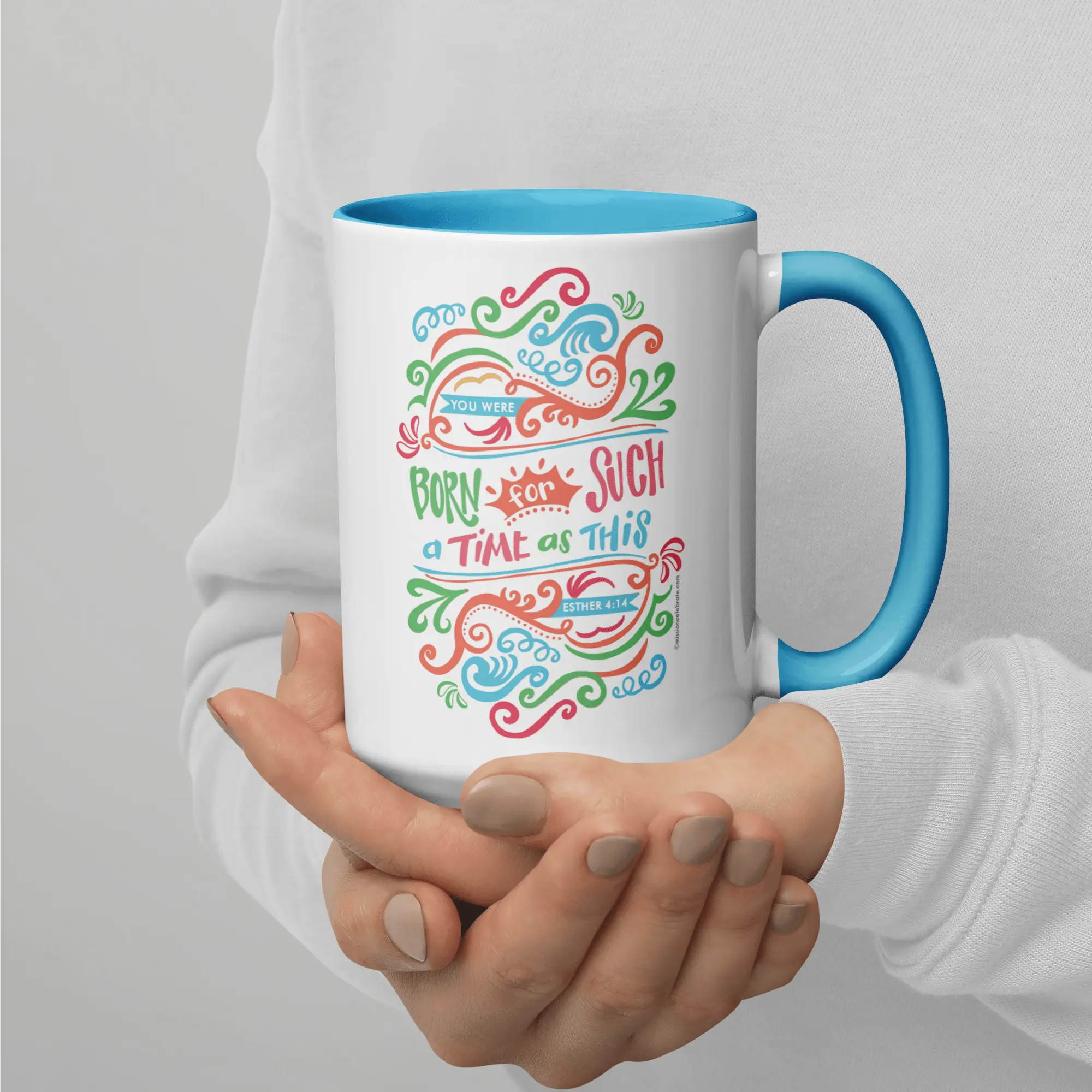 "Born for Such a Time as This" Mug, Esther 4:14 Christian Gift