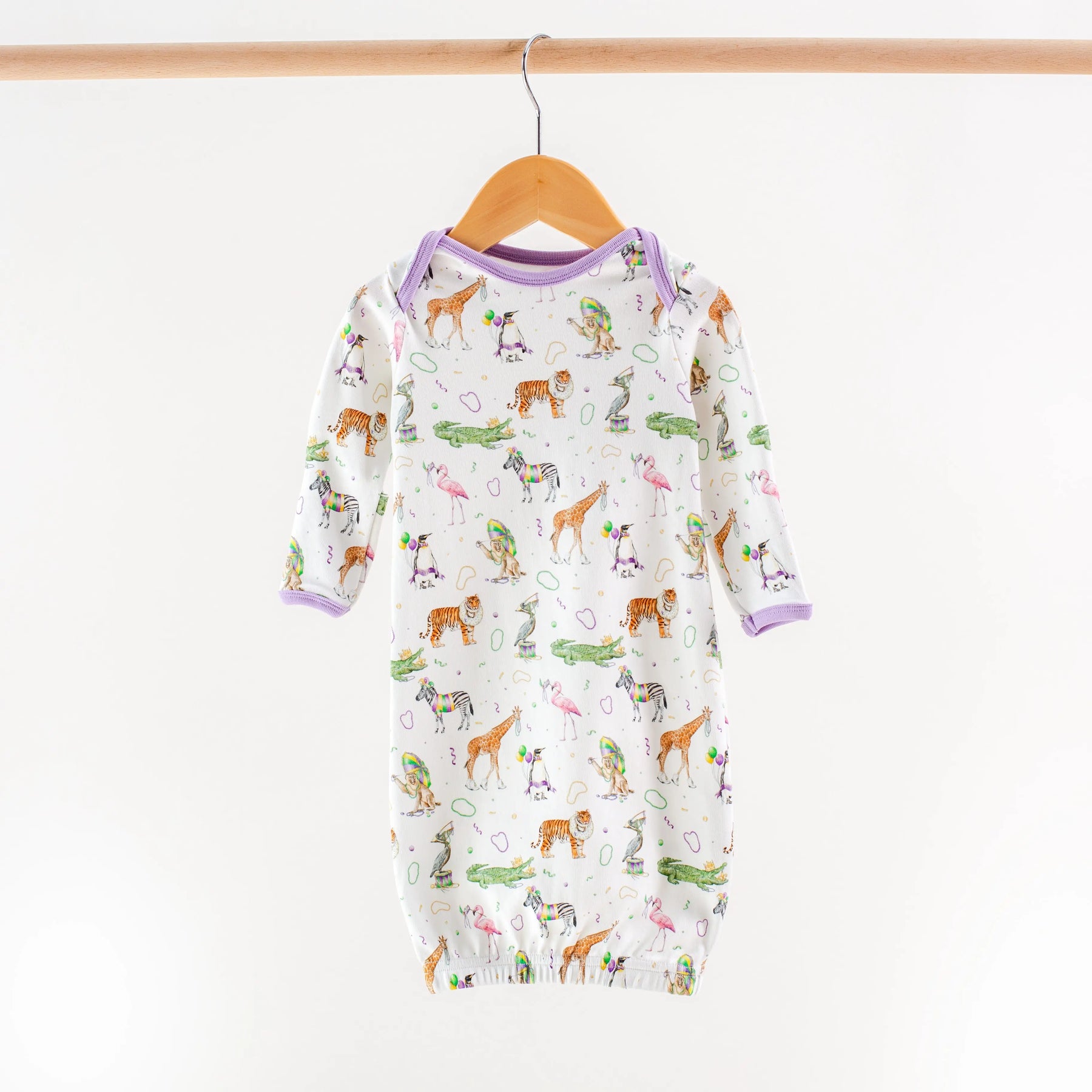 Zoo Krewe Organic Cotton Kids Pajamas by Nola Tawk, Southern food gift detail photo 3