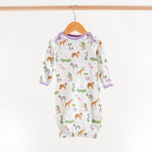 Zoo Krewe Organic Cotton Kids Pajamas by Nola Tawk, Southern food gift detail photo 3