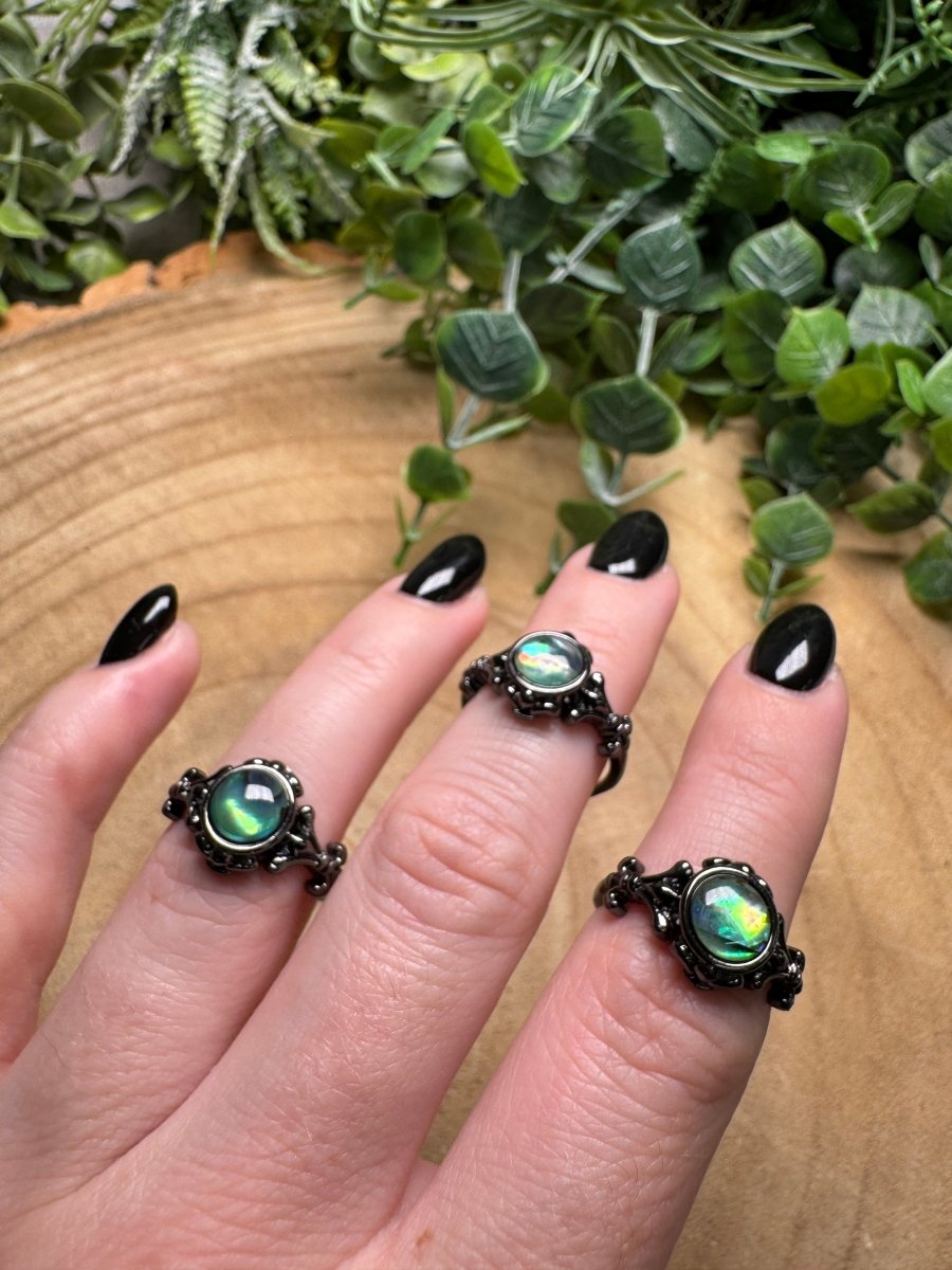 Abalone Ring Adjustable
