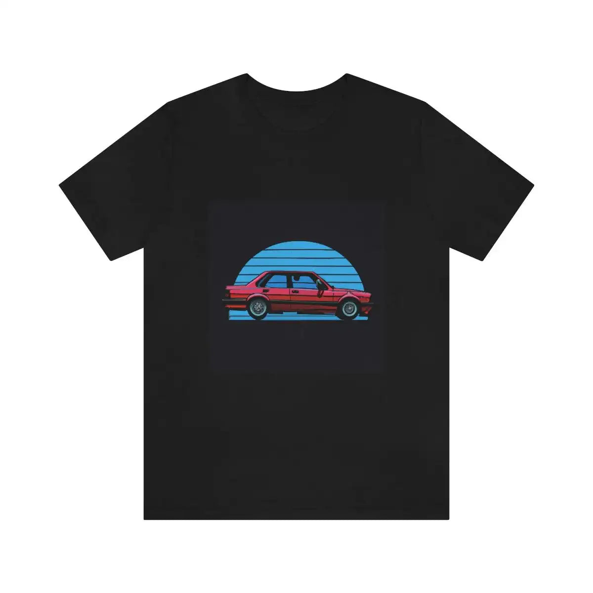 vintage style e30 4 door tshirt
