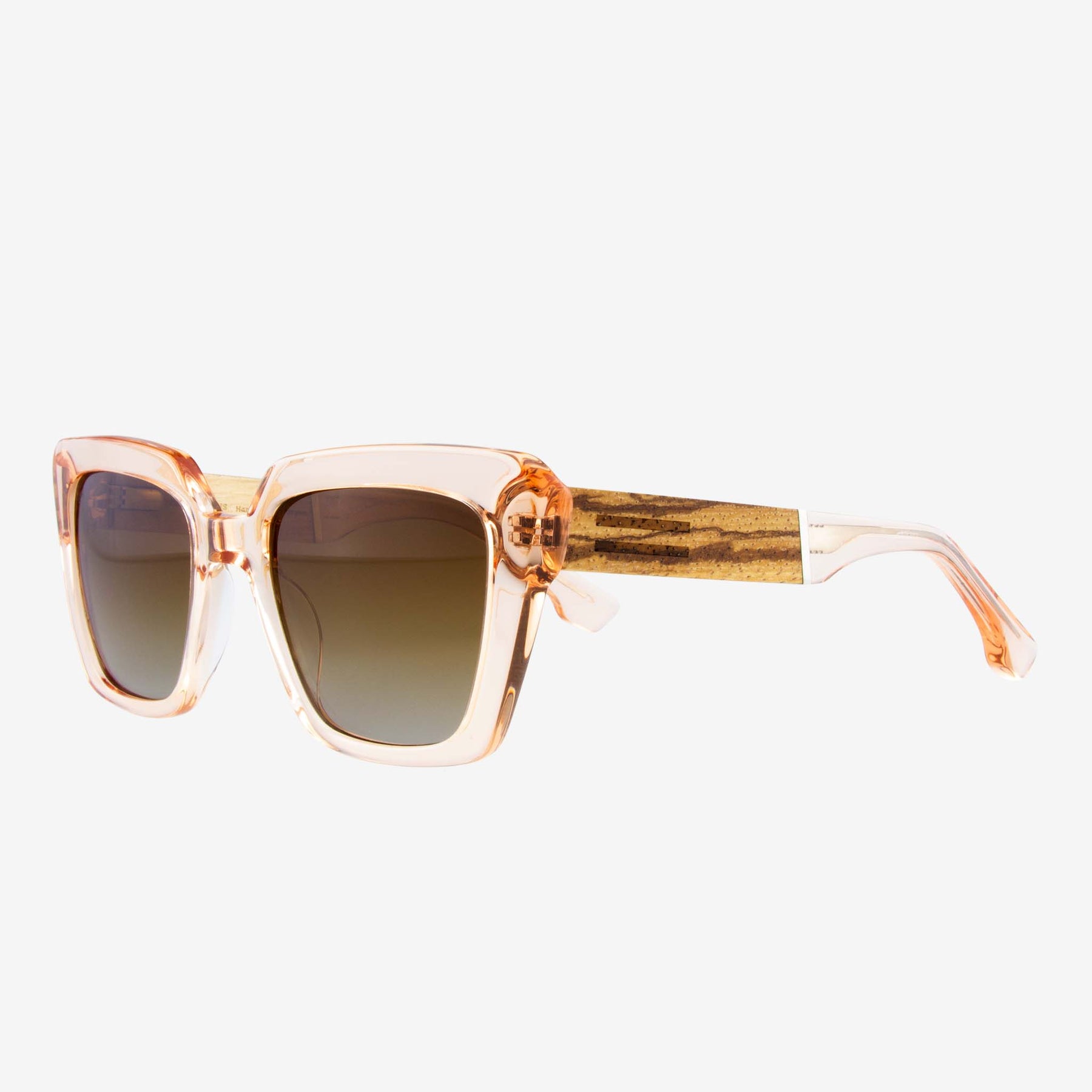 Amelia - Acetate & Wood Sunglasses
