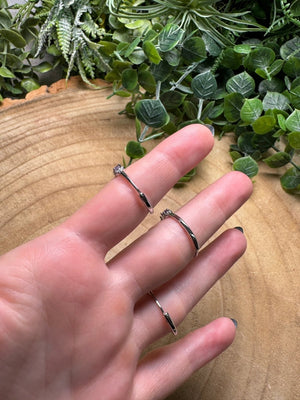 Amethyst Ring Adjustable