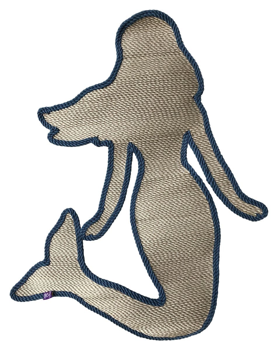 Mermaid Rope Art handcrafted rope art by Nomadic State of Mind
