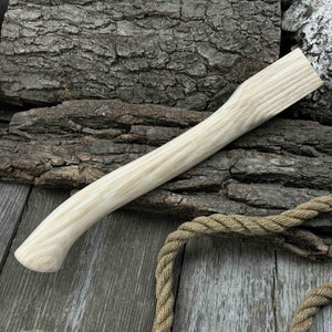 Ash Wood Axe Handle with Red Oak Wedges, 41.5 cm (16.3 in)