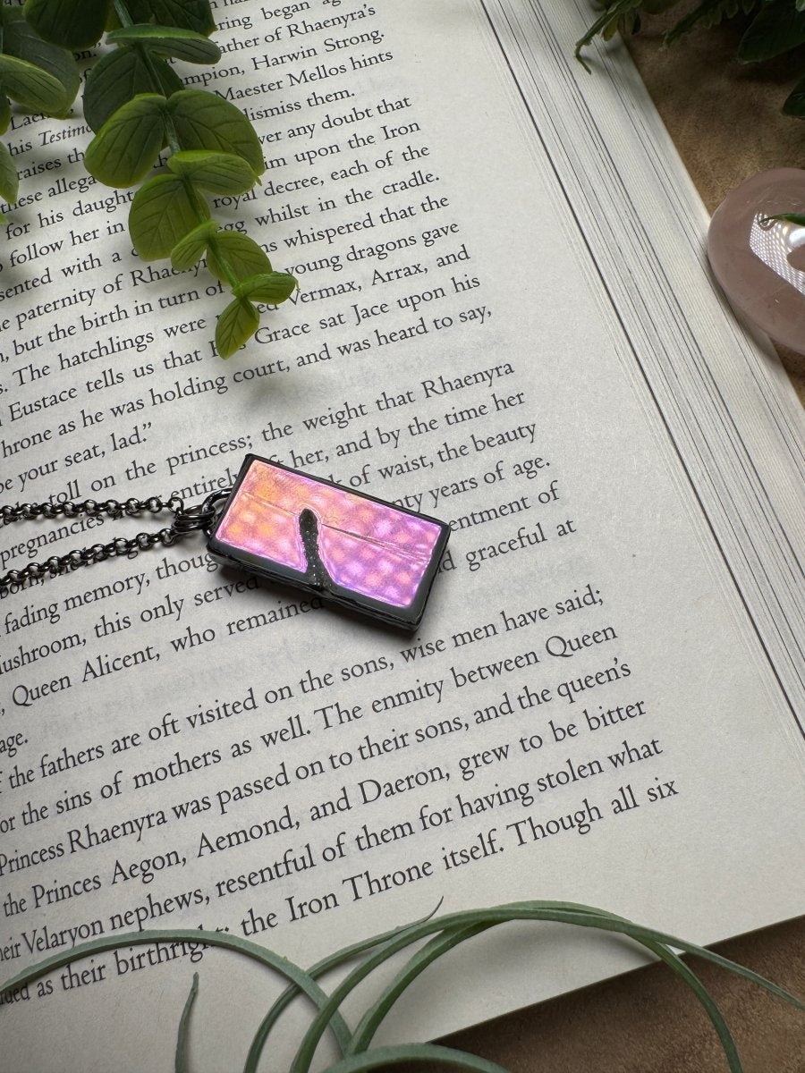 Aura Plated Druzy Agate Necklace