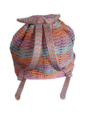 Rope Backpack handwoven rope bag by Nomadic State of Mind, view 5