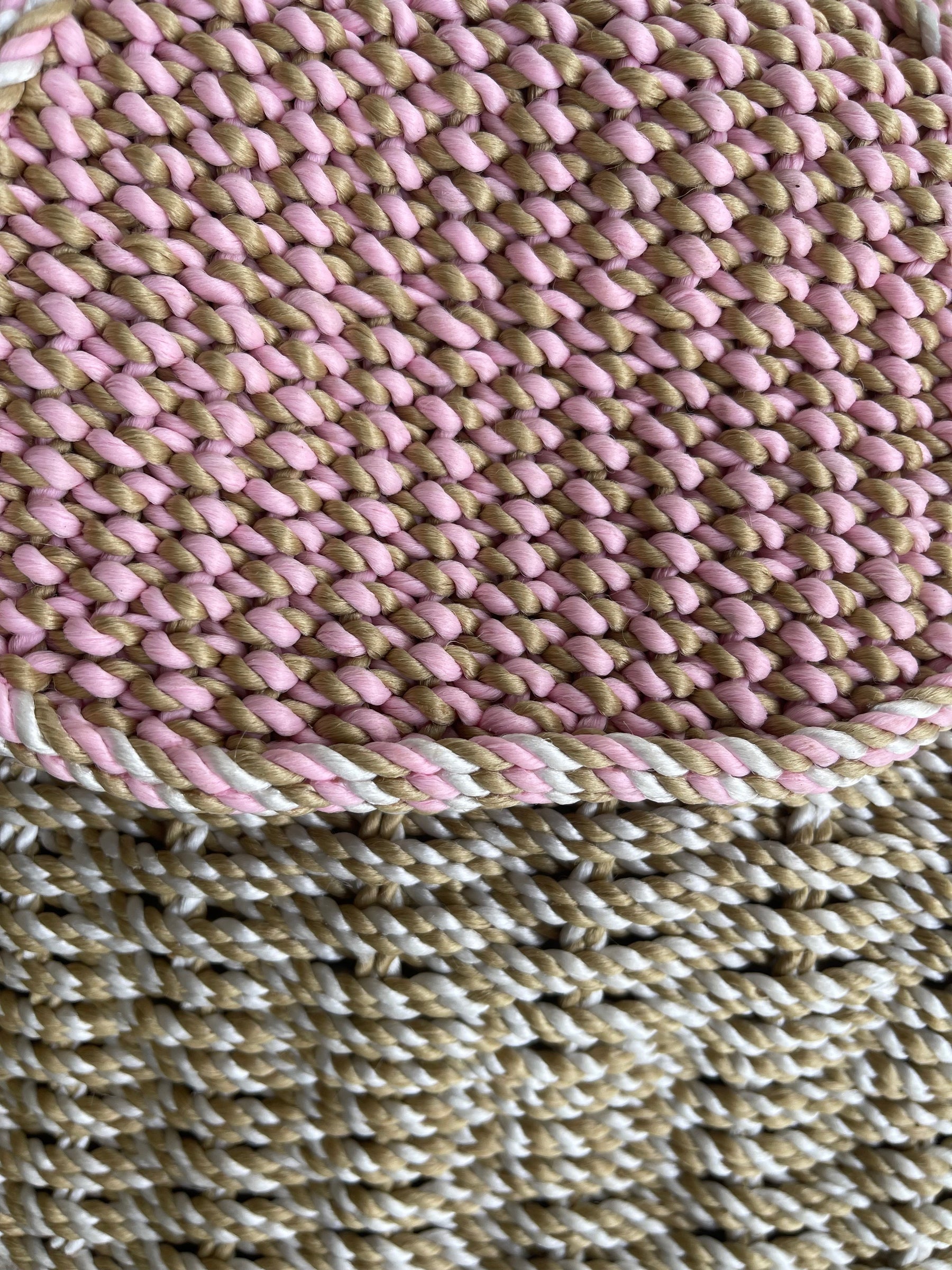 Rope Backpack handwoven rope bag by Nomadic State of Mind, view 7