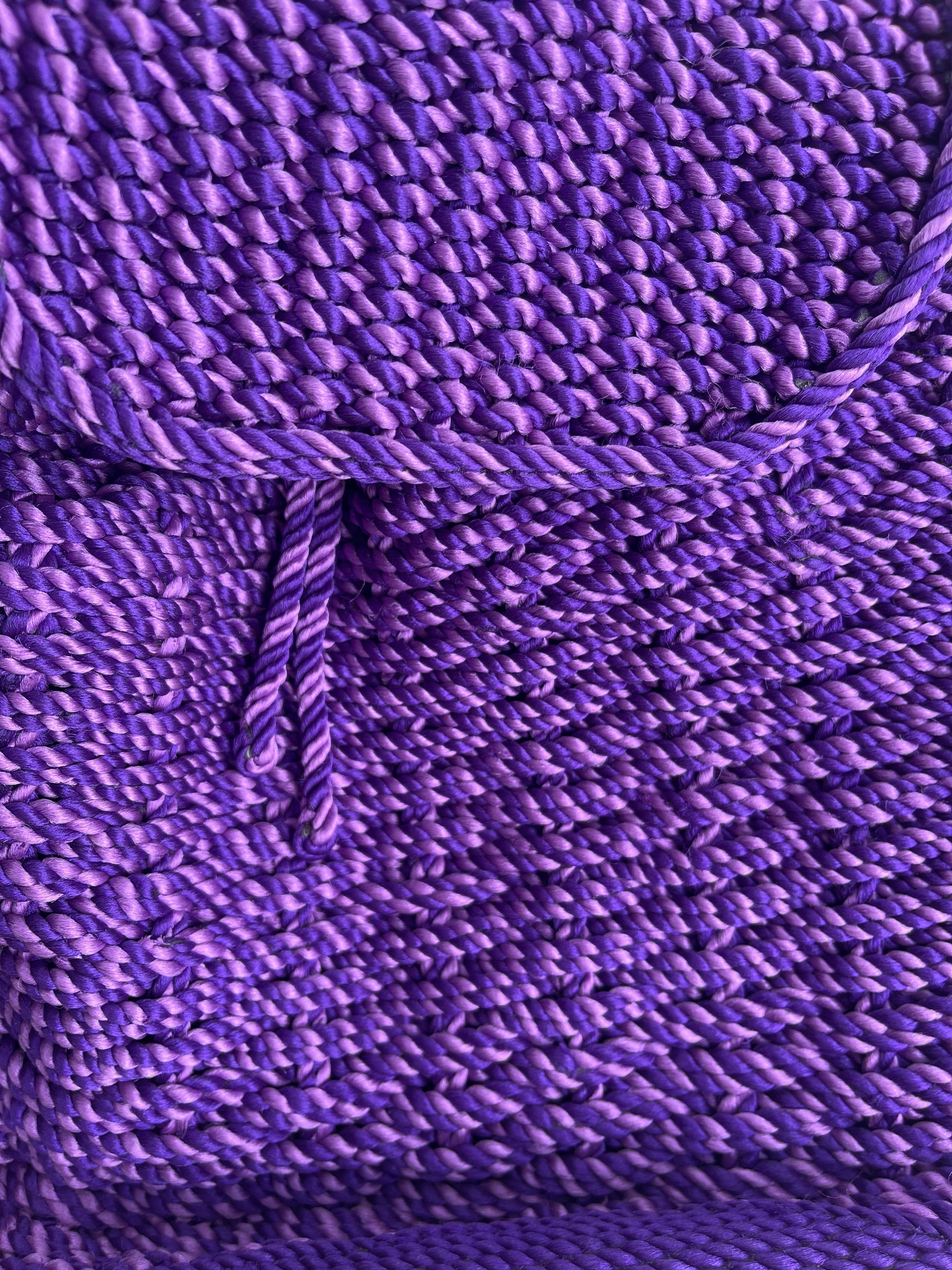 Rope Backpack handwoven rope bag by Nomadic State of Mind, view 6
