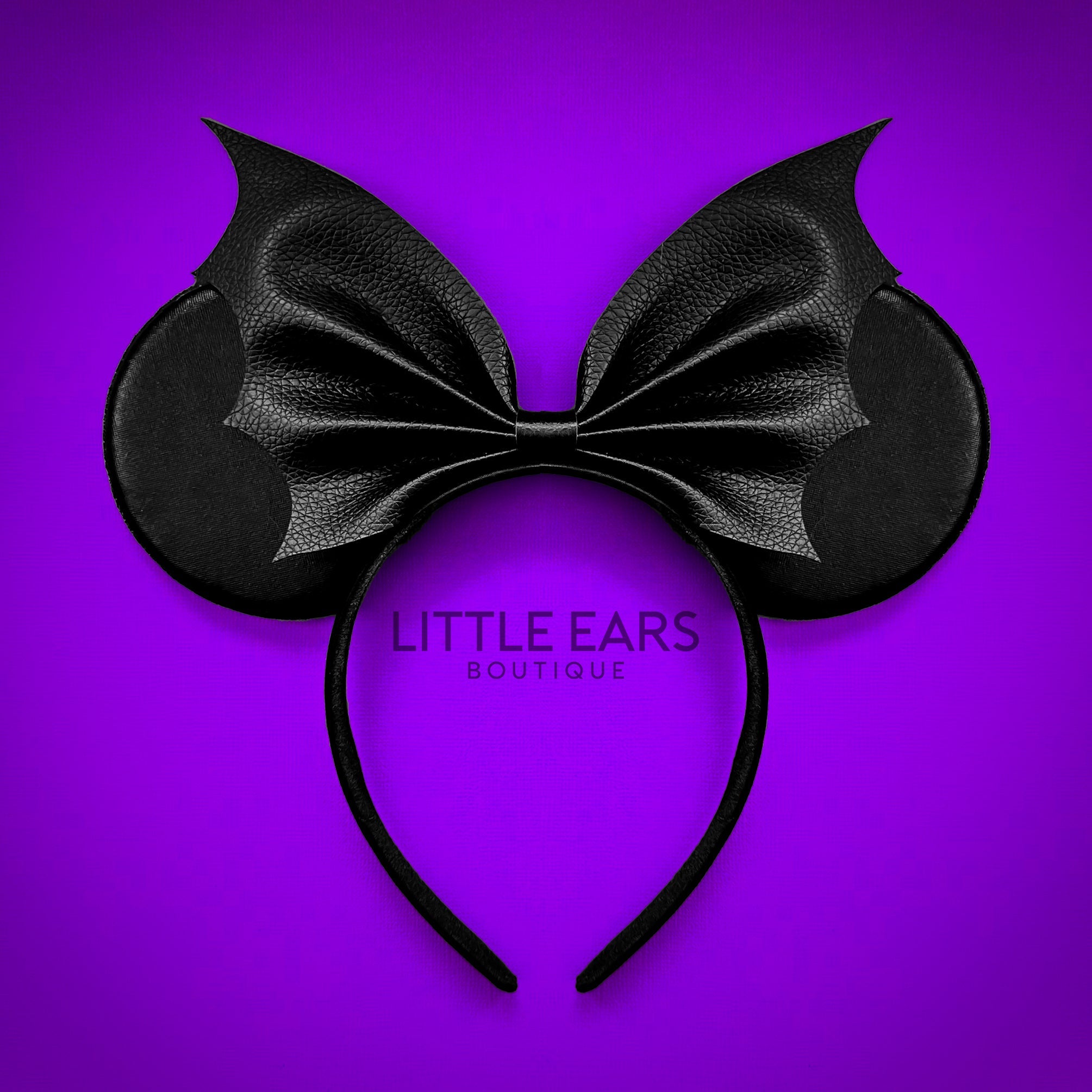 Bat bow Halloween theme park ears by Little Ears Boutique