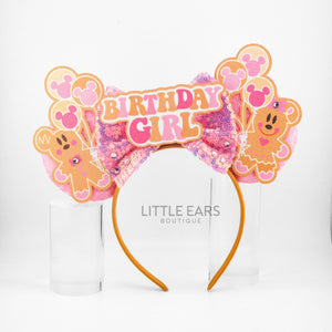 Birthday Christmas Ears by Little Ears Boutique, headbands detail photo 2