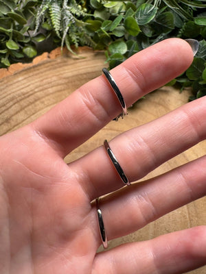 Blue Sandstone Dolphin Ring Adjustable
