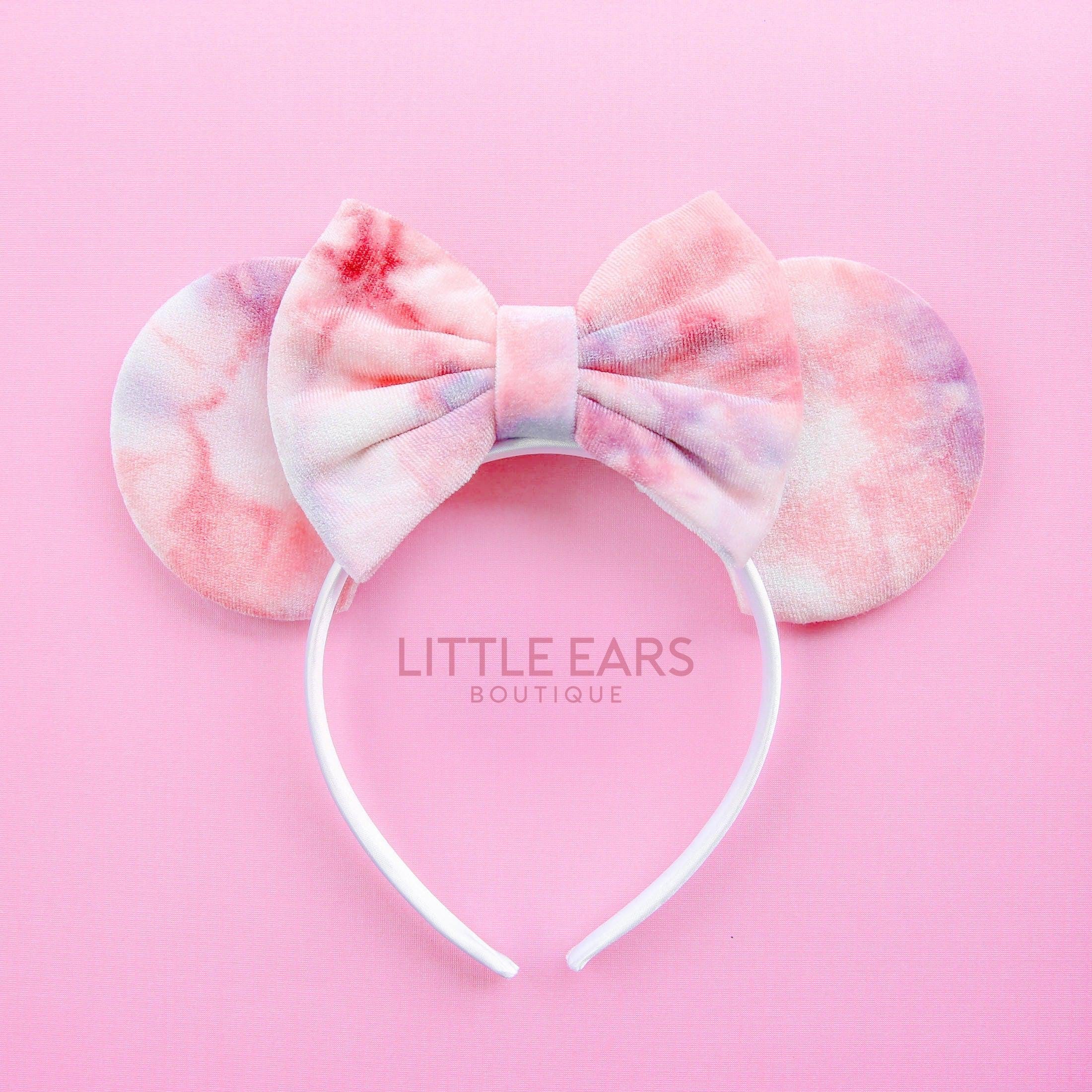 Blue Tie Dye Mickey Ears