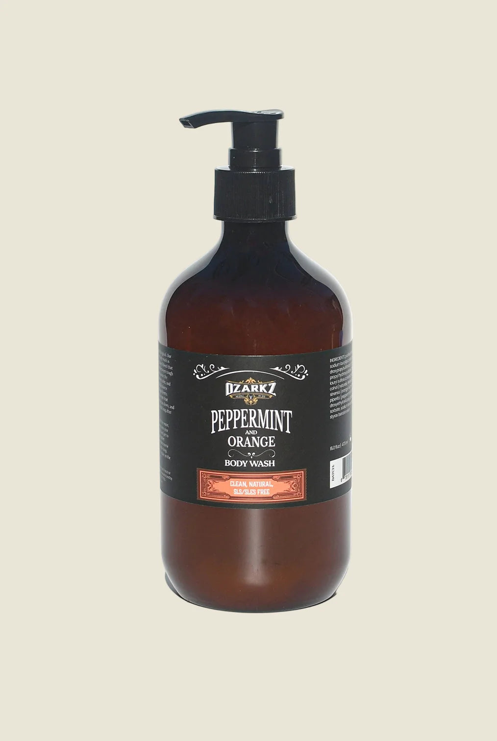 Peppermint & Orange Body Wash