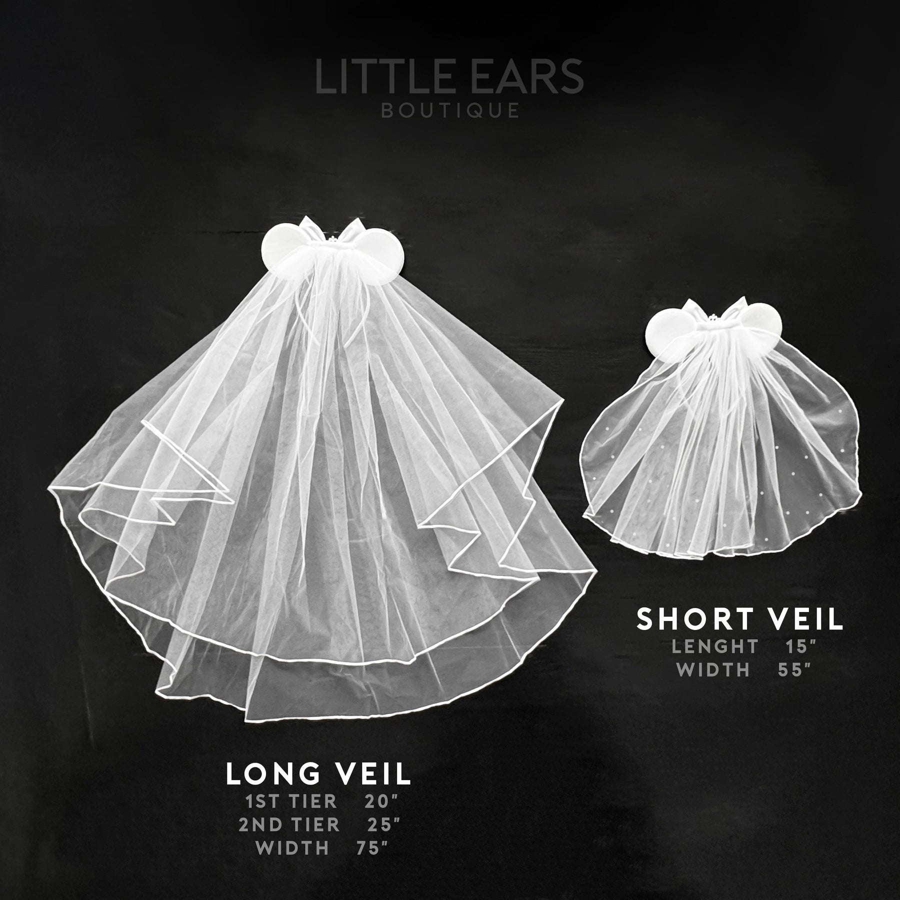 Bride Pearls Ears by Little Ears Boutique, handmade jewelry detail photo 2