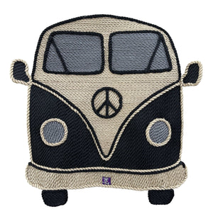 VW Bus Rope Art handcrafted rope art by Nomadic State of Mind, view 4