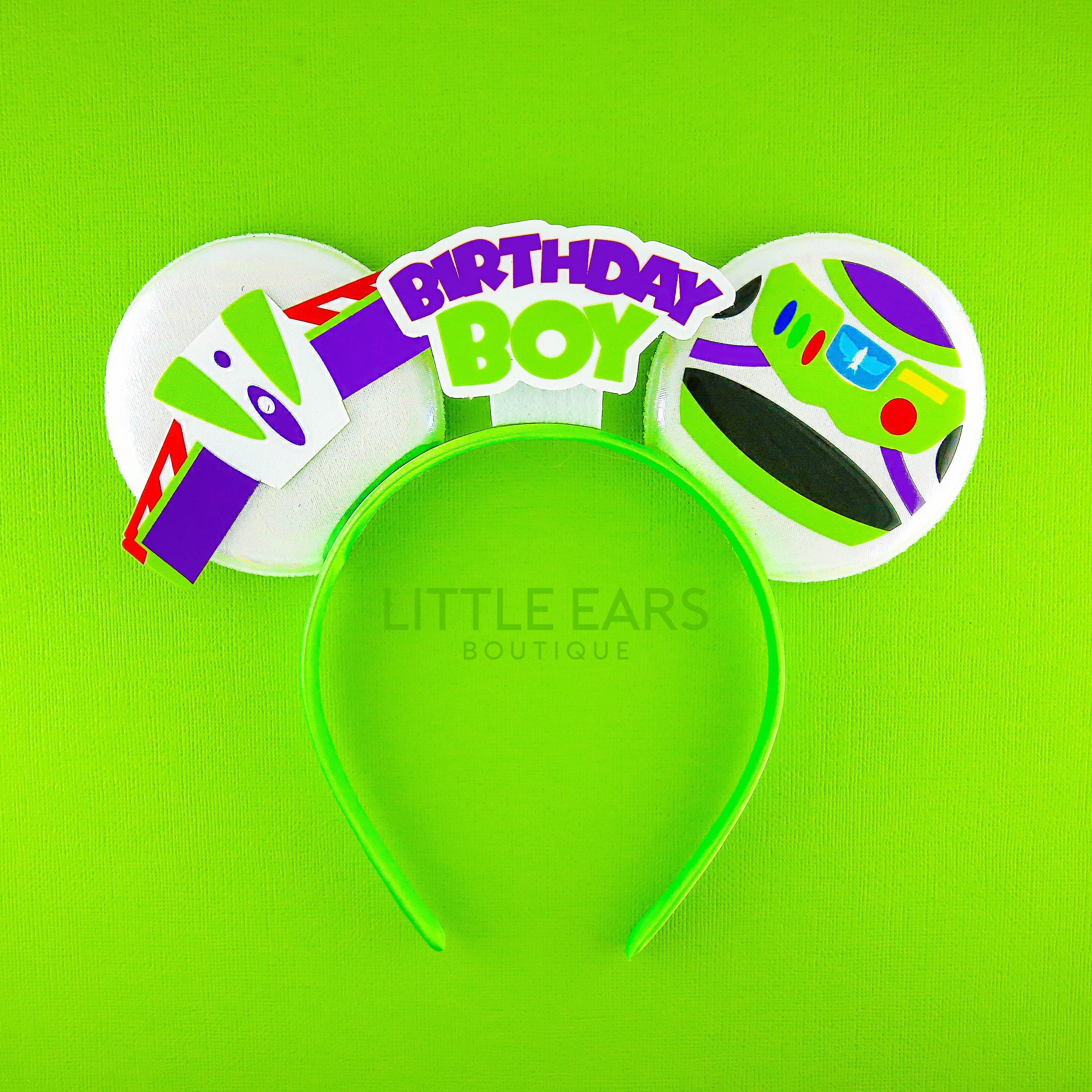 Birthday Buzz inspired theme park ears by Little Ears Boutique