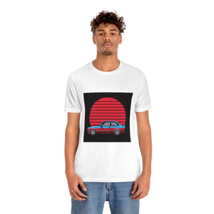 vintage style e30 2 door tshirt