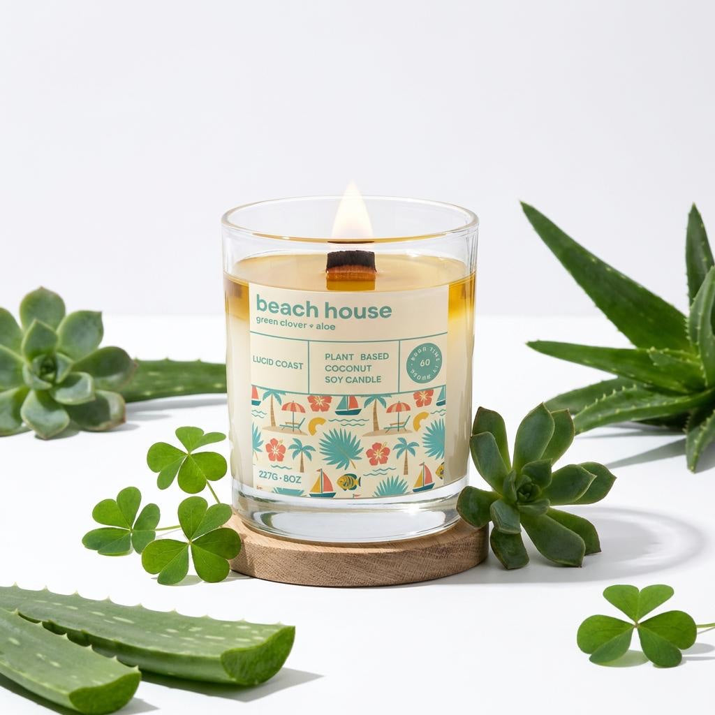 Beach House Candle by Lucid Coast Co. product image 1