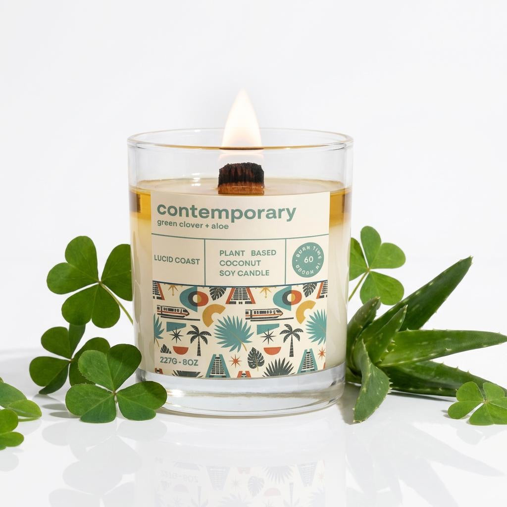 Contemporary Candle by Lucid Coast Co. product image 4